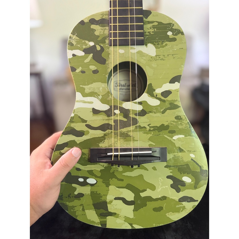 First Act Discovery FG1611 Acoustic Guitar Green Camouflage Kids Beginner Toy